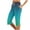 Green, variant on SwiftWear Women's Gradient Capri Pants Summer Drawstring Casual Stretchy 7/8 Length Pants with Side Pockets for Active & Relaxed Style​