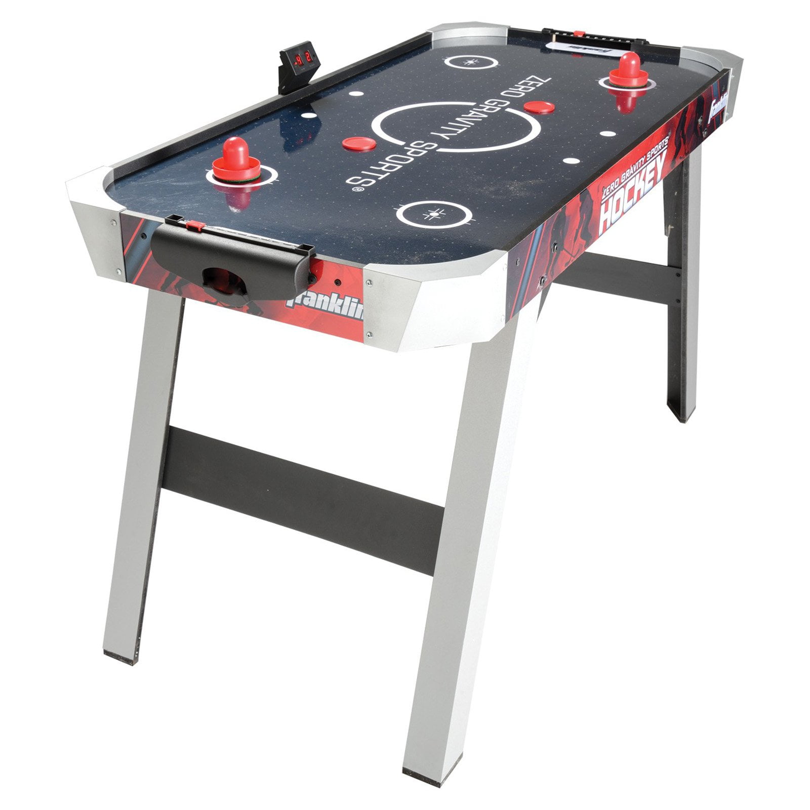 Franklin Sports ZeroGravity Air Hockey Table, 48" x 24" x 30