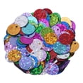 thumbnail image 2 of 300Pcs 10mm Flat Round Loose Sequins Accessories Crafting Loose Flat Sequins Mixed Colors, 2 of 8