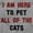 Sport Grey, variant on I Am Here to Pet All of the Cats Plus Size Long Sleeve Graphic Tee Shirt Brisco Brands 3X