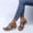 Brown, variant on WIZUTIZ Bedroom Slippers Women Walking Comfort Vintage Womens Slip on Sandals Summer High Heel Slippers Wedge Sandals Slip on Sandals Beach Shower Shoes Indoor Slippers for Lady Birthday Gifts