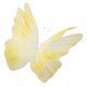 thumbnail image 1 of Decoración de boda mariposa artificial perfecl hilo Amarillo 65x50cm, 1 of 8