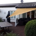 thumbnail image 2 of Shade Sail For Patio, Balcony And Garden, 95% Uv Protection, Durable Outdoor Fabric, Weather-Resistant, Tear-Proof, Mold And Mildew Resistant, Flexible Mounting Options For, 2 of 5