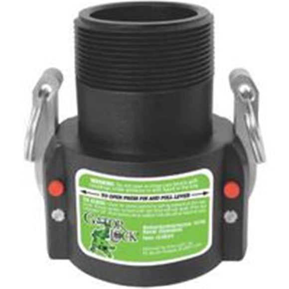 Green Leaf Inc Coupler Cam Lock F 2In Thread GLP 200 B