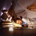 thumbnail image 3 of KAKOWELY 1 juego de lámpara de noche 3D de luz cálida, lámpara de escritorio para dormitorio, lámpara decorativa para el hogar., 3 of 5