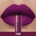 thumbnail image 2 of QIBEST-lápiz labial líquido Mate, resistente al agua, brillo de labios de larga duración, terciopelo Mate, Nude tinte rojo, tubo, lápiz labial, maquillaje cosmético, 2 of 7
