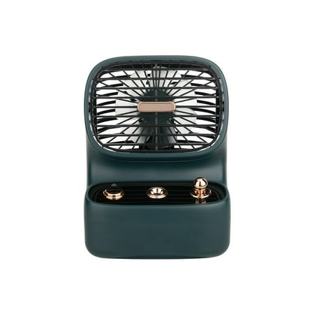 

AJAZZ AC009 Water-cooled Spray Fan with Three-gear Wind Speed 45° Air Supply Angle Adjustment 10H Spray Humidification Green