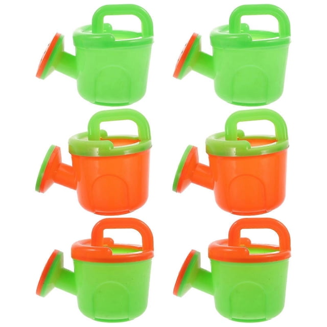 6pcs Small Watering Cans Gardening Watering Kettles Kids Gardening Tools