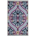 thumbnail image 2 of SAFAVIEH Bellagio Rio Floral Wool Area Rug, Blue/Multi, 4' x 6', 2 of 8