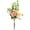 Pink, variant on Artificial Flowers, 11.41-Inch Spring Cheer Stem, Prearranged Carnation Greenery Mix, Farmhouse Coffee Table Accents, Blue, Qtmrj