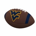thumbnail image 1 of Logo Brands 239-93FC-1 West Virginia Team Stripe Format Officiel Ballon de Football Composite, 1 of 1