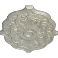 thumbnail image 3 of 36"W x 26"H x 1 1/2"P Pesaro Ceiling Medallion, Hand-Painted Flash Copper, 3 of 4