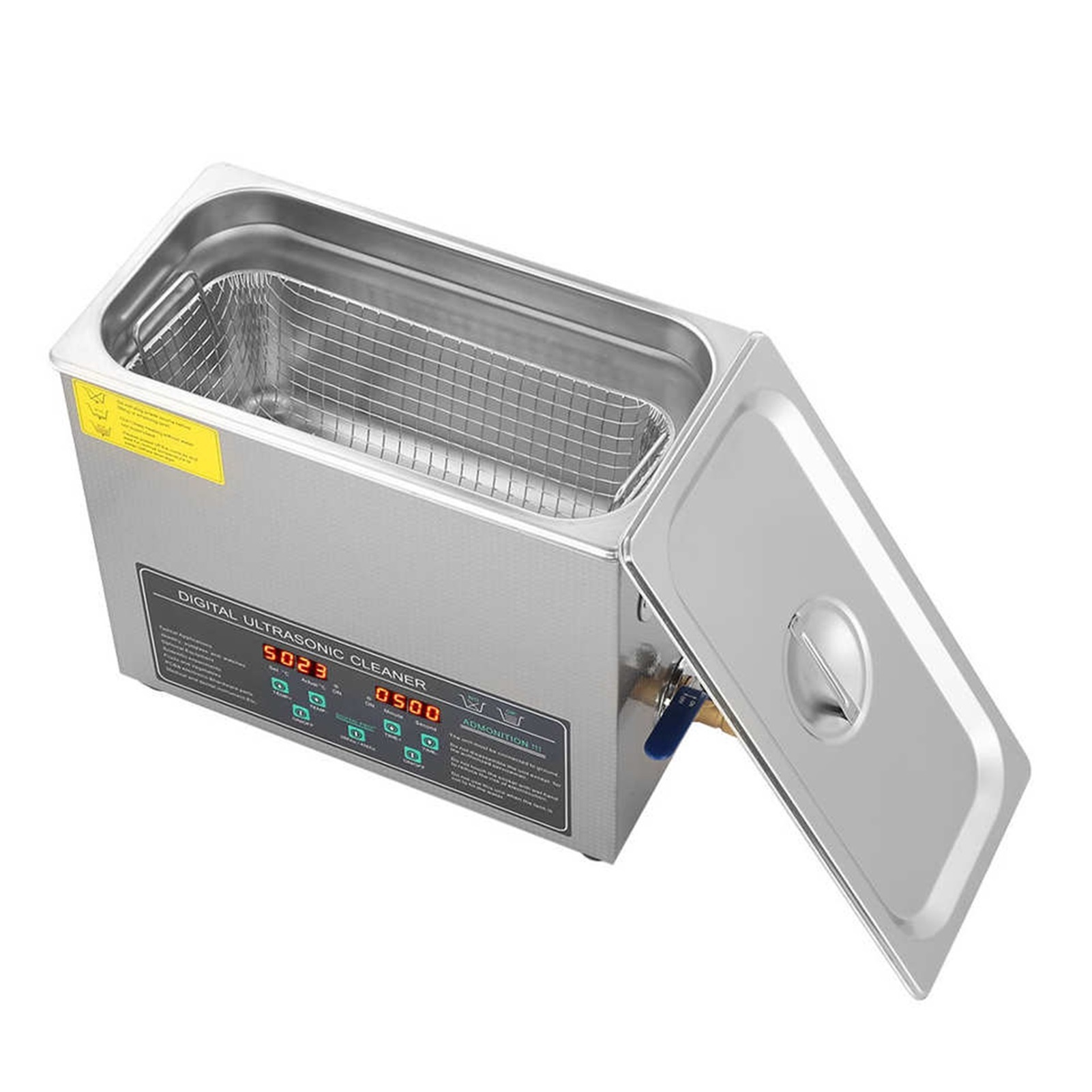 10L Ultrasonic Cleaner Double Frequency Digital Time Ultrasound Washing Machine Bath For Jewelry Glasses Watch Cleaning ,Strong Cleaning