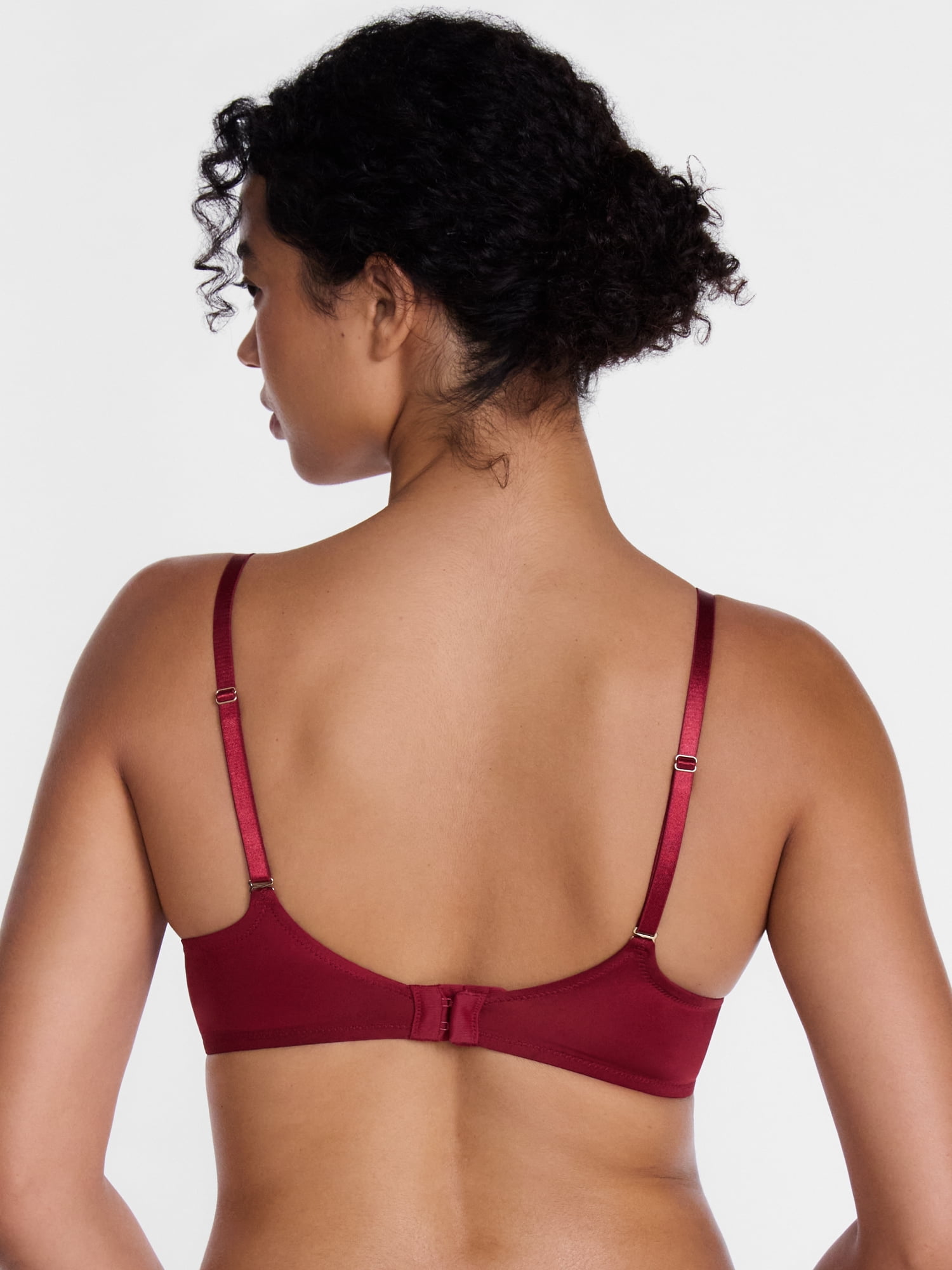 Joyspun Women's Wirefree Shine Push Up Bra, Sizes S-3XL