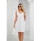 thumbnail image 4 of Vestidos de verano para mujer, sin mangas, informales, con vuelo, con botones, vestido midi, 4 of 7