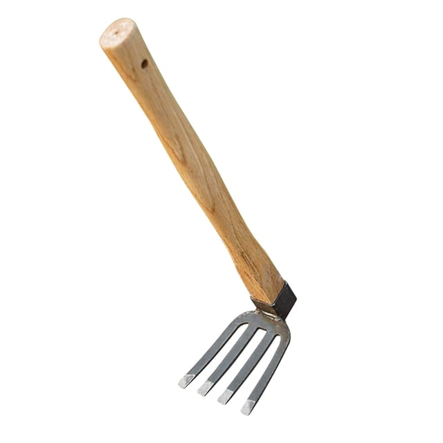 E Small Garden Triangle Hoe Stainless Steel Hand Tool For Weeding Digging And Soil Cultivation In Vegetable Beds And Flower Gardens Durable Agricultural Implement
