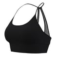 thumbnail image 2 of Lopecy-Sta Sports Bra for Women Keyhole T-Back Seamless Light to Medium Support Yoga Top Removable Padded Workout Bra, 2 of 6