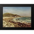 thumbnail image 2 of Bierstadt, Albert 18x14 Black Modern Framed Museum Art Print Titled - Coastal Scene, 2 of 5