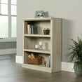 Sauder Select 3Shelf Bookcase, Chalked Chestnut Finish