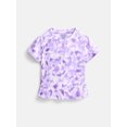 thumbnail image 3 of Russell Athletic Girls Performance Short Sleeve T-Shirts, 4-Pack, Sizes 4-18, 3 of 3
