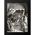 thumbnail image 2 of Durer, Albrecht 11x14 Black Modern Framed Museum Art Print Titled - The Death Of The Virgin, 2 of 5