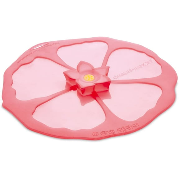 Charles Viancin 1204 Small Hibiscus Lid, 6"