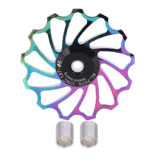 Colorful Bicycle Rear Derailleur Pulley, Rear Derailleur Pulley, Cycling For Bicycle Colorful-13T