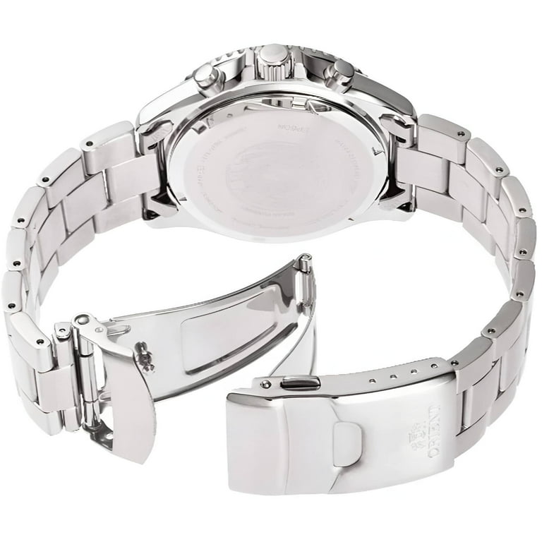 Orient Sports Chronograph Stainless Steel Sky Blue Dial Quartz