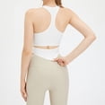 thumbnail image 2 of Top deportivo de fitness con forma de I y espalda de belleza para yoga, ropa interior deportiva para correr con cuello halter, 2 of 6