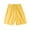 Yellow, variant on Dealovy Womens Shorts Summer Drawstring Elastic High Waist Shorts Solid Color Casual Fashion Beach Shorts
