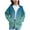 Blue, variant on Girls Hoodies Cute Full Zip Gradient Color Long Sleeve Sweatshirts Fall Winter Warm Fashion Casual Outwear for Kids Hot Pink 9-10 Years