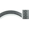 Sunlite Cruiser Tire CST241: 20x2.125 Black/Black