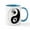 White/Blue Inside, variant on CafePress - Wolf Therian Ying Yang Mug - 11 oz Ceramic Mug - Novelty Coffee Tea Cup