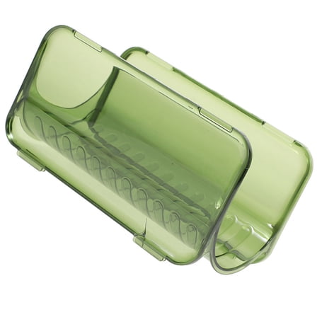 SEWCHICS Countertop Bottle Holder Water Bottle Organizer Plastic Green 1Pack 7.86X3.93X3.93in