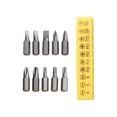 thumbnail image 2 of Magnetic Drill Bit Set With Slotted Cross Bit For Woodworking Applications Fangkenuo, 2 of 9