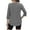 Grey110, variant on Rggeeun Tee Shirts For Women Three Quarter Sleeve Loose Crew Neck Solid Color Athletic Shirt Top For Outdoor Sports And Indoor Activities,L,Black