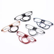 LNGOOR NEW Magnetic Click Connect Reading Glasses Reader Folding Neck Hang Soft Rope