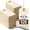 Brown, variant on 120 Pack Green Quality Control Tags with Wire, 4-3/4" x 2-3/8" (Size #5), Heavy-Duty Cardstock Hang Labels for QC Passed, Inspected & Accepted Status