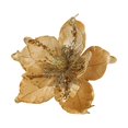 thumbnail image 1 of Adornos de flores artificiales para árbol de Navidad, flores de magnolia con purpurina para Navidad, Año Nuevo, fiestas, bodas, vacaciones, decoraciones DIY, 1 of 5