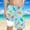 y-620Light Blue445, variant on Hifoo Child Swimwear Boys Coconut Tree Printed Swimming Shorts With Lace Up High Waisted Loose Casual Trunks Cute Vacation Pool Summer Beachwear