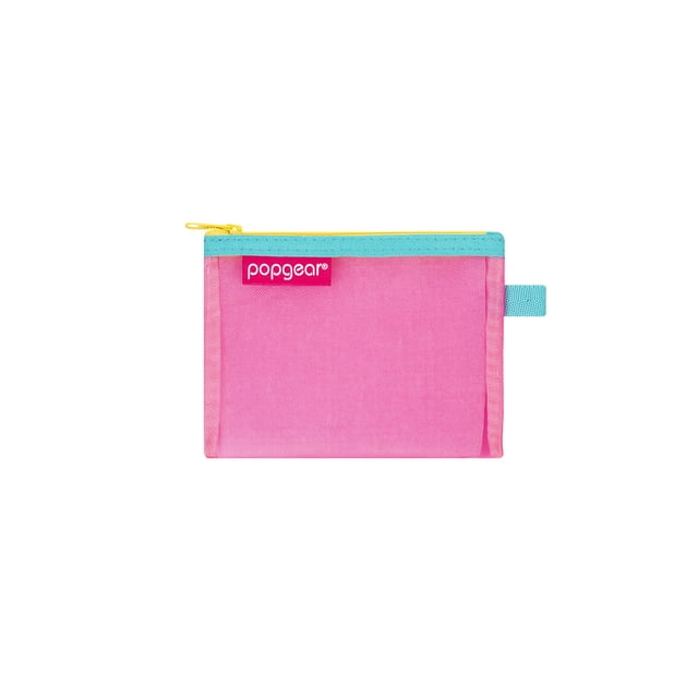 Bolsa Popgear con Cierre, Tamaño Chica, Color Rosa