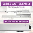 thumbnail image 5 of Hold N’ Storage Sliding Rails Pair of Heavy Duty Drawer Rails with Smooth Sliding System 21" D, 5 of 9