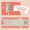 thumbnail image 4 of (2 pack) Firefly! Outdoor Gear Cha Cha the Cheetah Kid's Sleeping Bag - Pink (size 65" x 24"), 4 of 10