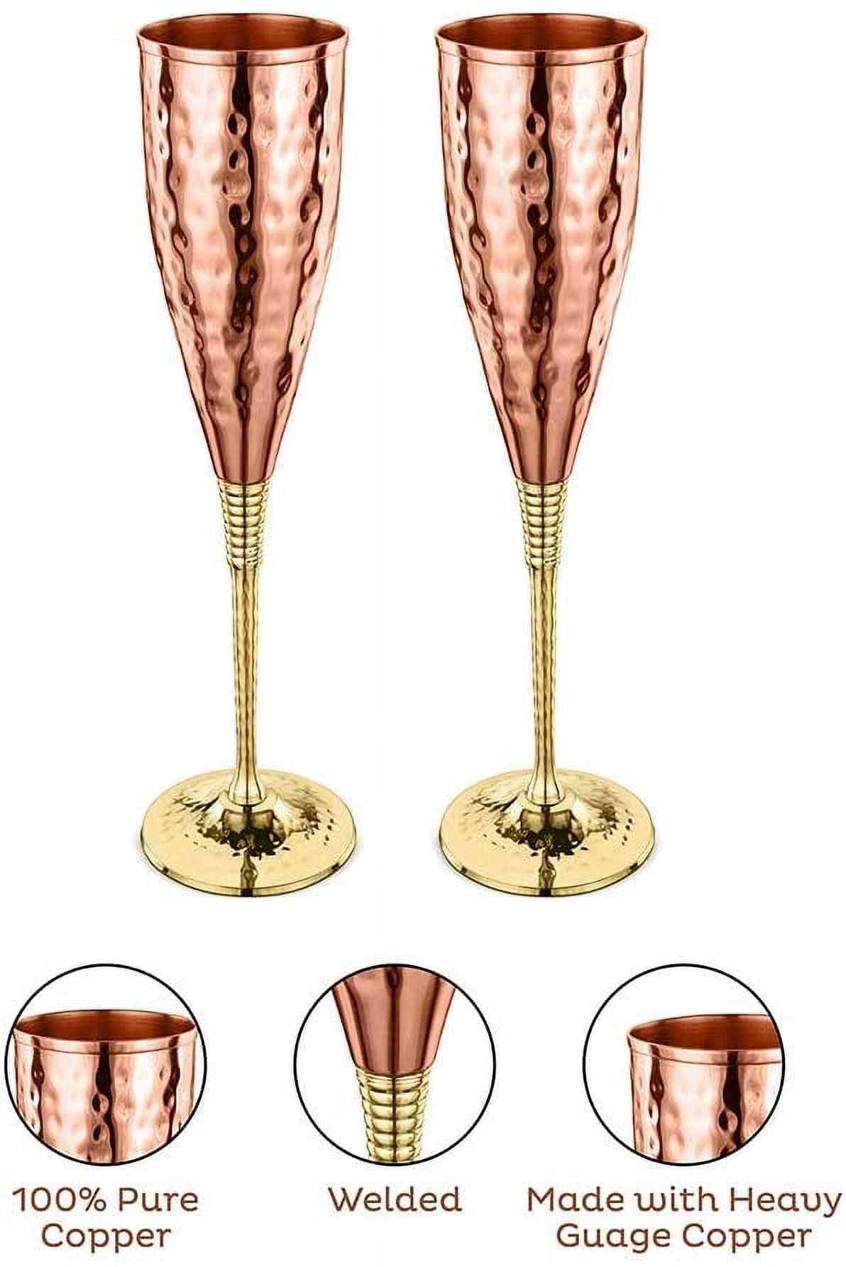 VINGLACÉ  Champagne Flute - Copper
