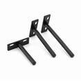 thumbnail image 5 of 2Pcs 4" Wall Floating Shelf Support T-Shaped Heavy Bracket Furniture Connector, 5 of 6