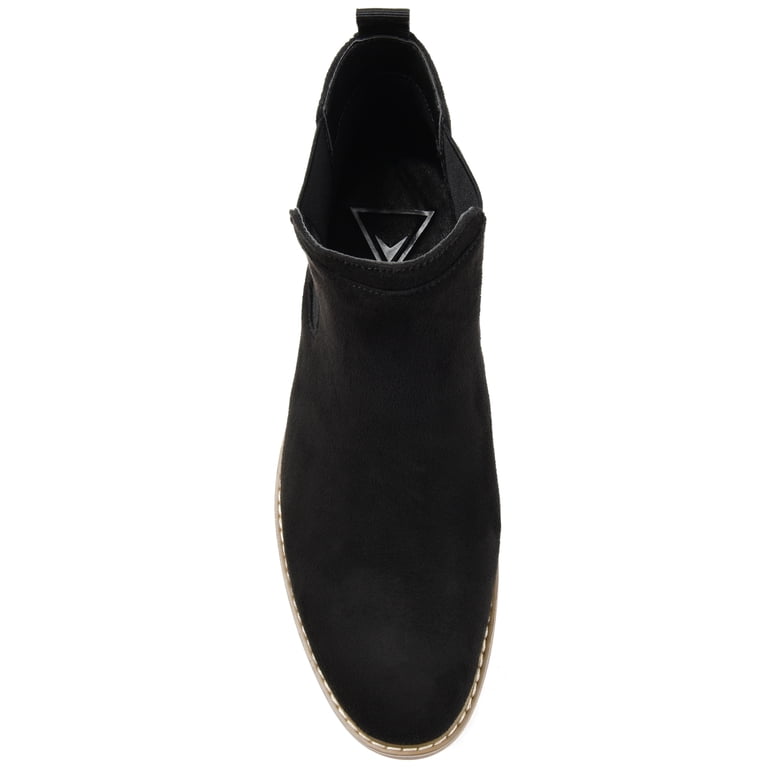 Vance CO Men\'s‎ Black Suede Chelsea Boots Size 9W Vance Co. Mens Marshall Wide Width Tru Comfort Foam Pull-on  main image 2