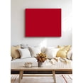 thumbnail image 4 of Pure Red Wall Art for Living Room, Canvas Picture Wall Decor for Bathroom Bedroom, Simple Solid Color Painting Artwork for Office Kitchen Hallway Dining Room Home Decorations 20"x24", 4 of 8