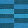 thumbnail image 1 of Ahgly Company Machine Washable Indoor Square Transitional Blueberry Blue Area Rugs, 8' Square, 1 of 7