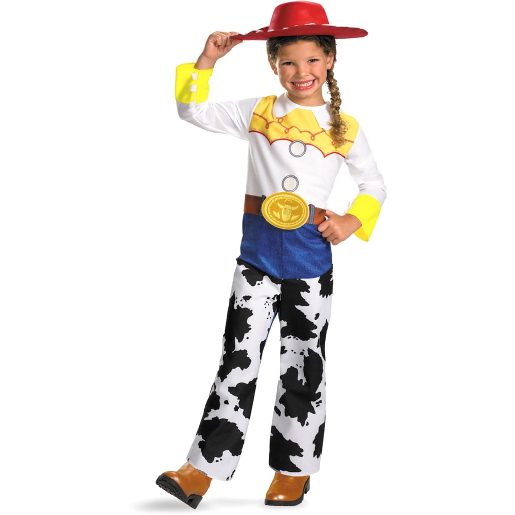 Hat Toy Story Girls Fancy Dress Kids Cowgirl Disney Western Costume New Jessie 