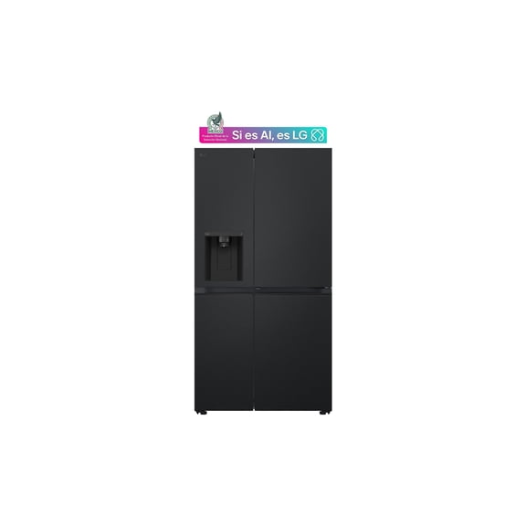 Refrigerador LG Side by Side 22 pies cúbicos Fábrica de hielos automática